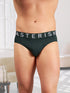 Men's Micromodal Solid Brief - Ultra Soft, Antimicrobial, No Marks Waistband - Peacoat Blue